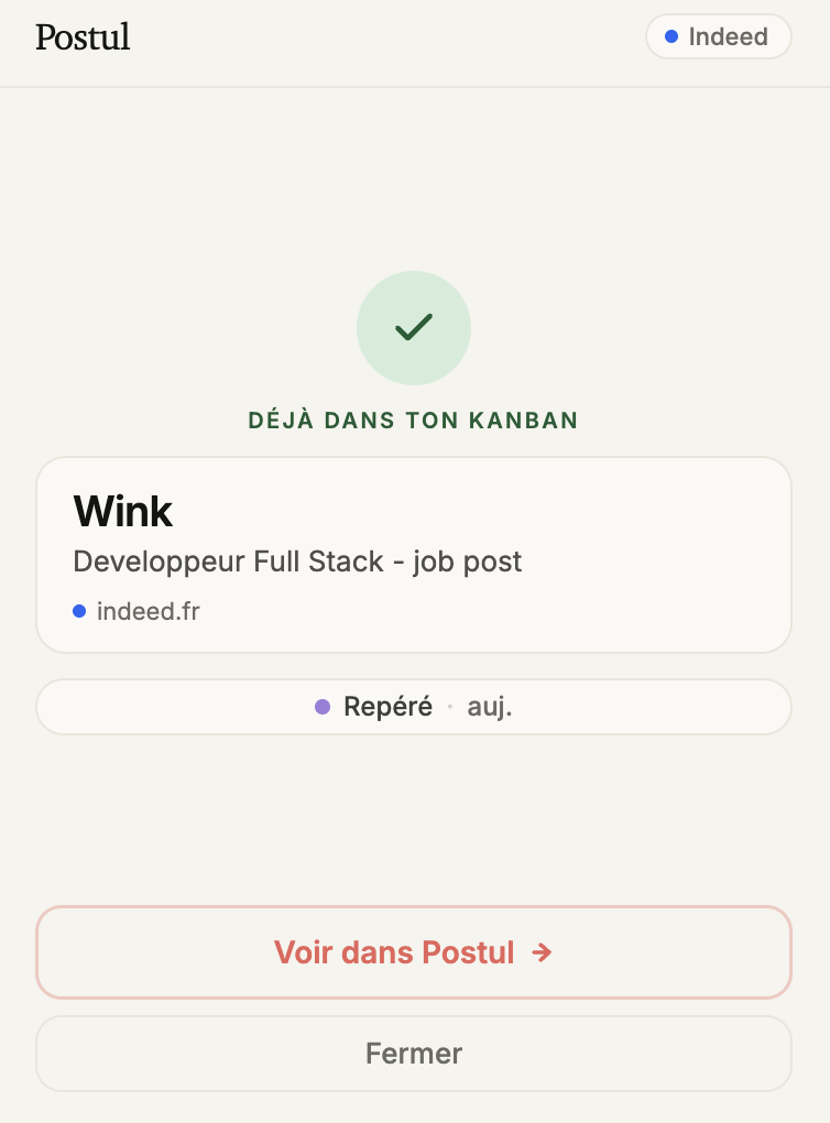 Évite les doublons